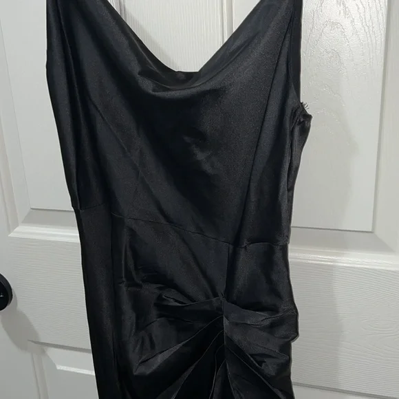 Black Silk Dress - Picture 6 of 6